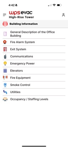 WPS Evac Screenshot 8 of 10