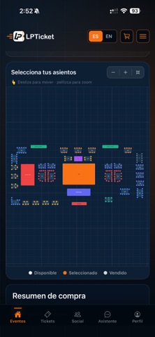 LPTicket iPhone screenshot