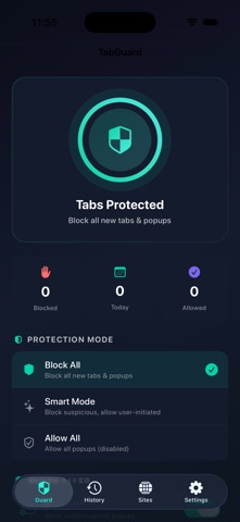 TabGuard iPhone screenshot