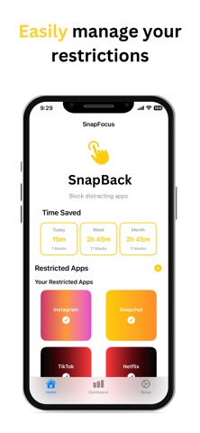 Social Media Blocker: SnapBack Screenshot 5 of 6