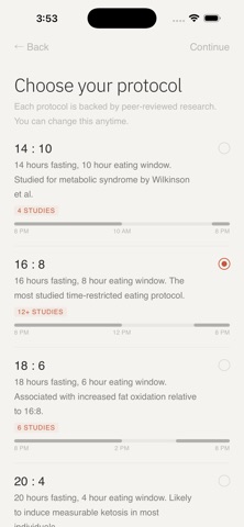 Meridian: Fasting Tracker Screenshot 3 of 7