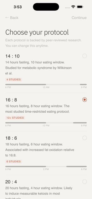 Meridian: Fasting Tracker Screenshot 3 of 7