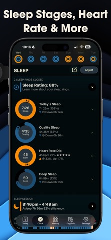 AutoSleep: Watch Sleep Tracker 스크린샷 8