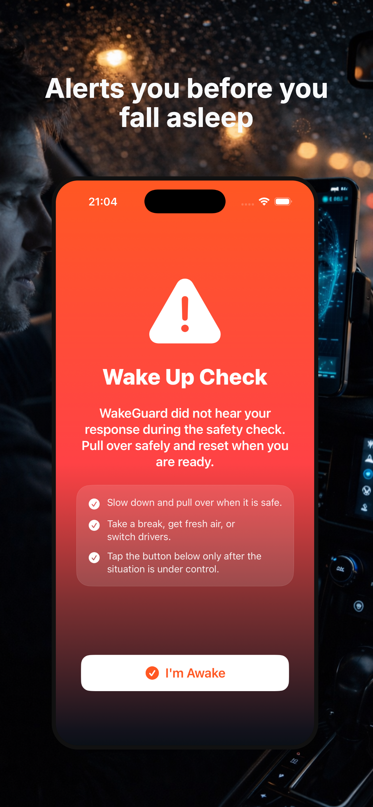 WakeGuard: Drowsiness Alert screenshot 3