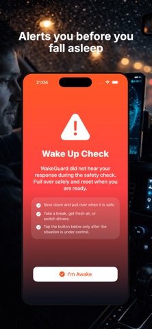 WakeGuard: Drowsiness Alert Screenshot 3 of 6