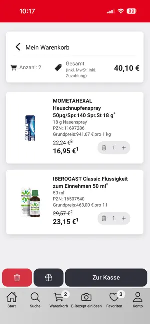 Pharmonie App screenshot 3