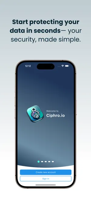Ciphro: Password Manager screenshot 1
