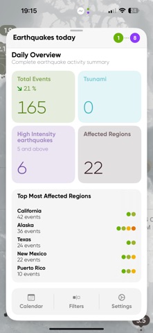 Seismic tracker Screenshot 3 of 7