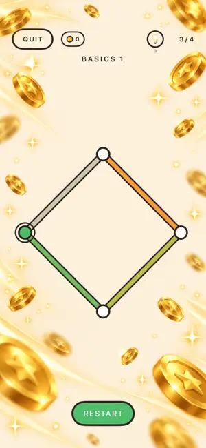 Lucky Stroke : Line Rot screenshot 3