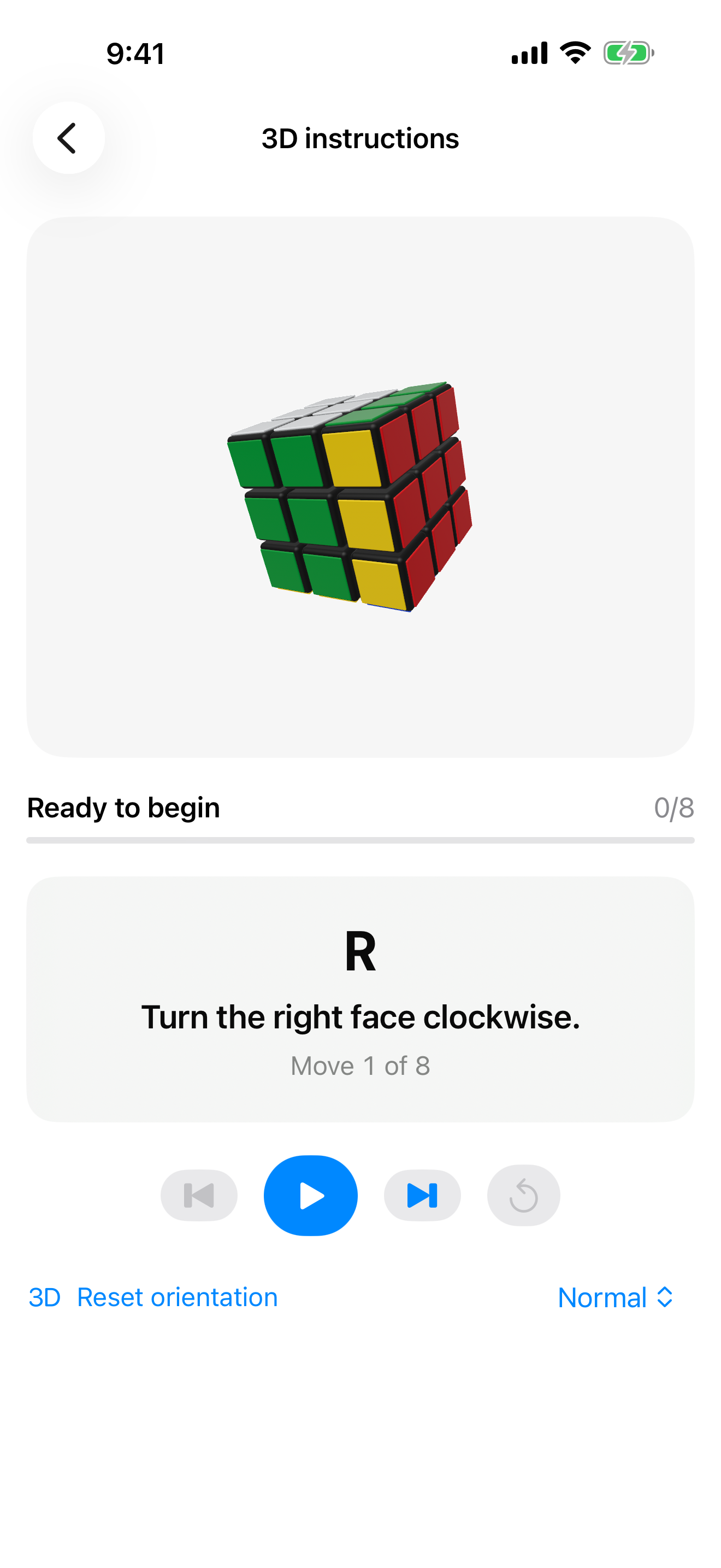 CubeSight: 3D Cube Solver screenshot 2