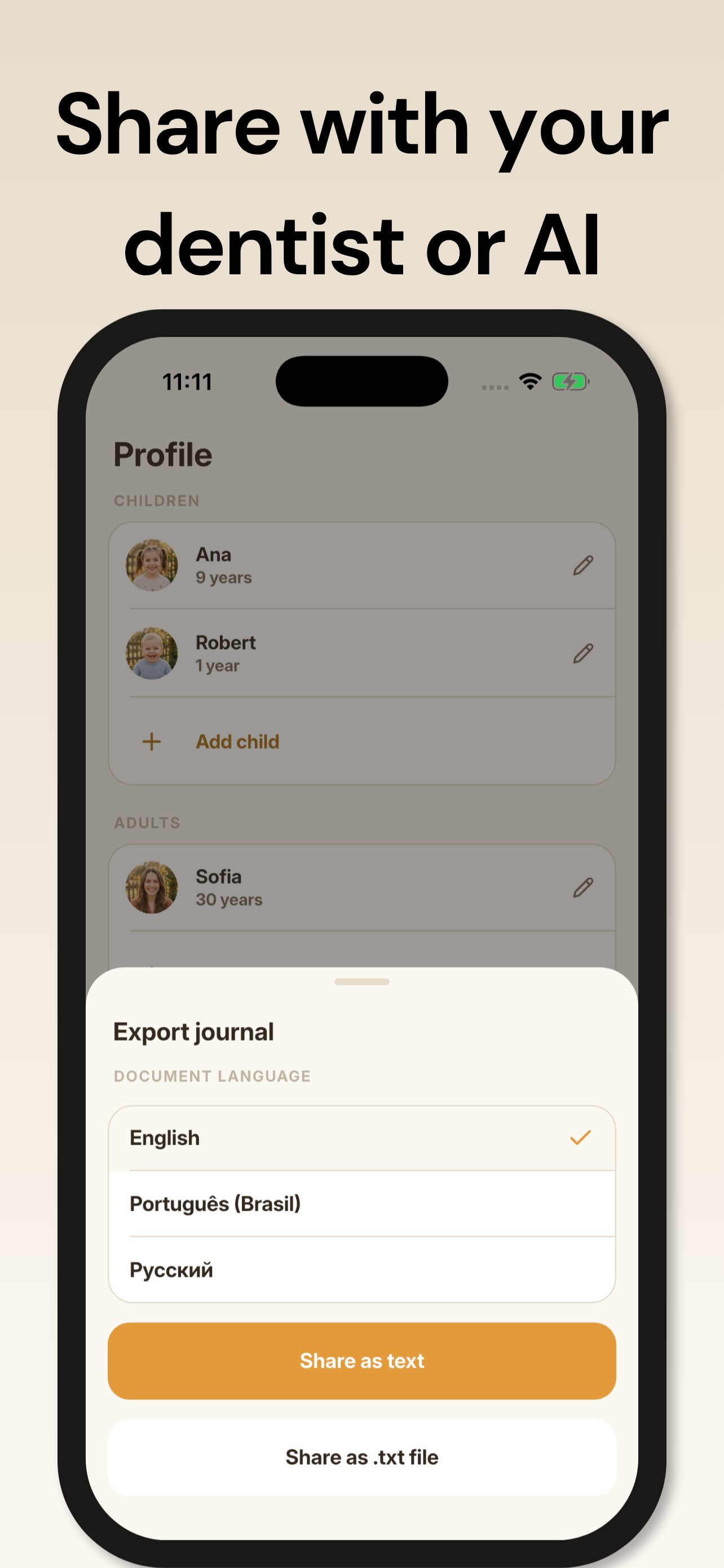 Toothy Journal: Dental Tracker screenshot 6