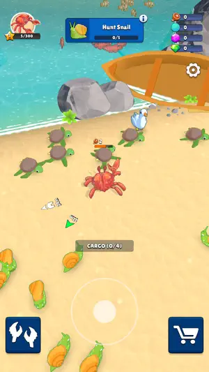 Crab Life : RPG Survival screenshot 1