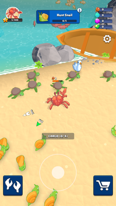 Crab Life : RPG Survival screenshot 1