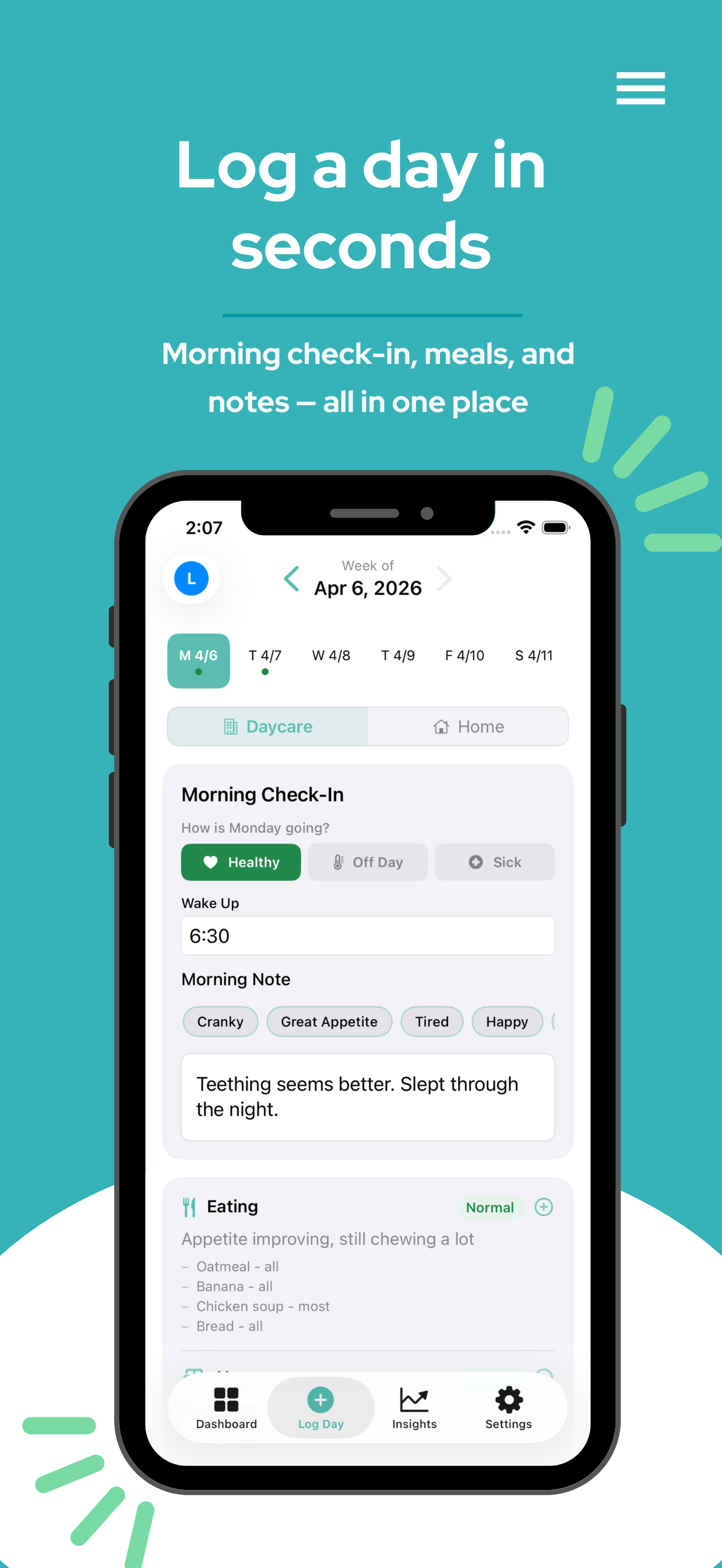 CareThread: Daycare Tracker screenshot 6