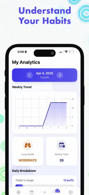 Puff Log screenshot 2