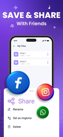 Voice Changer AI Sound Effects screenshot