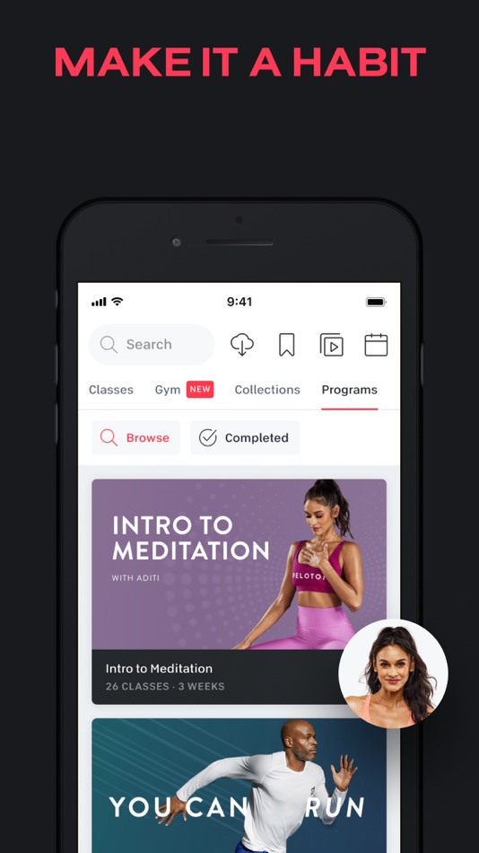 #8. Peloton: Fitness & Workouts (iOS) By: Peloton Interactive, Inc.