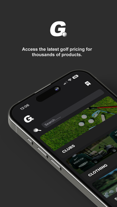 Golflist: Golf Price Compare Screenshot 1 of 5