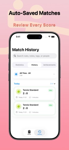WristScore - Score Tracker Screenshot 4 of 4