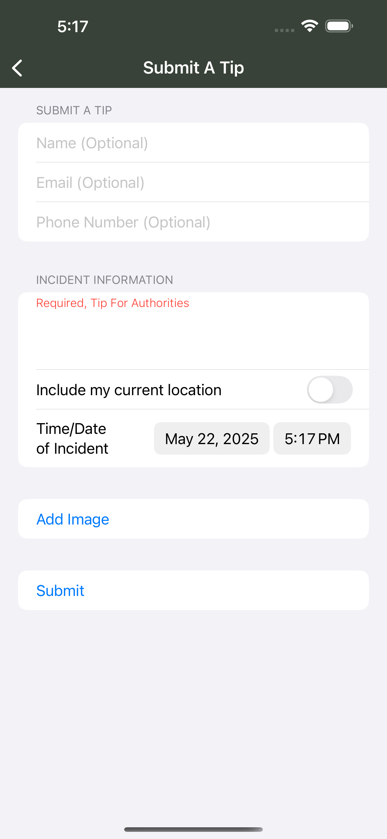 Tate County Sheriff MS