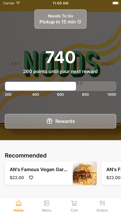AnQi NOODs app screenshot