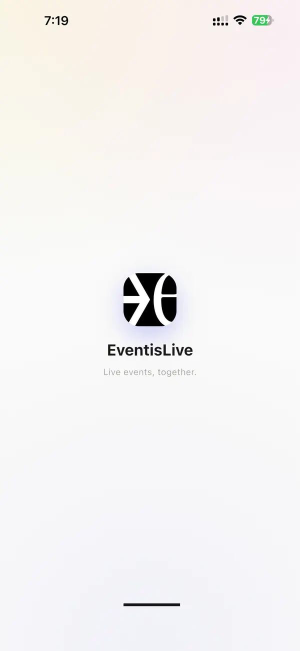 Screenshot #1 pour Eventislive