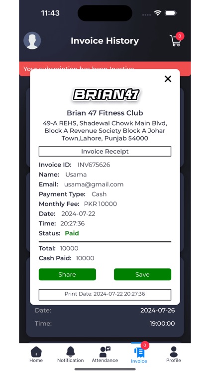 Brian47 Fitness Club screenshot-3