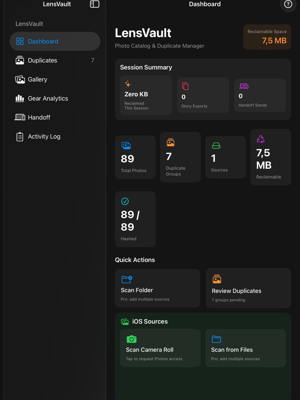 iPad screenshot