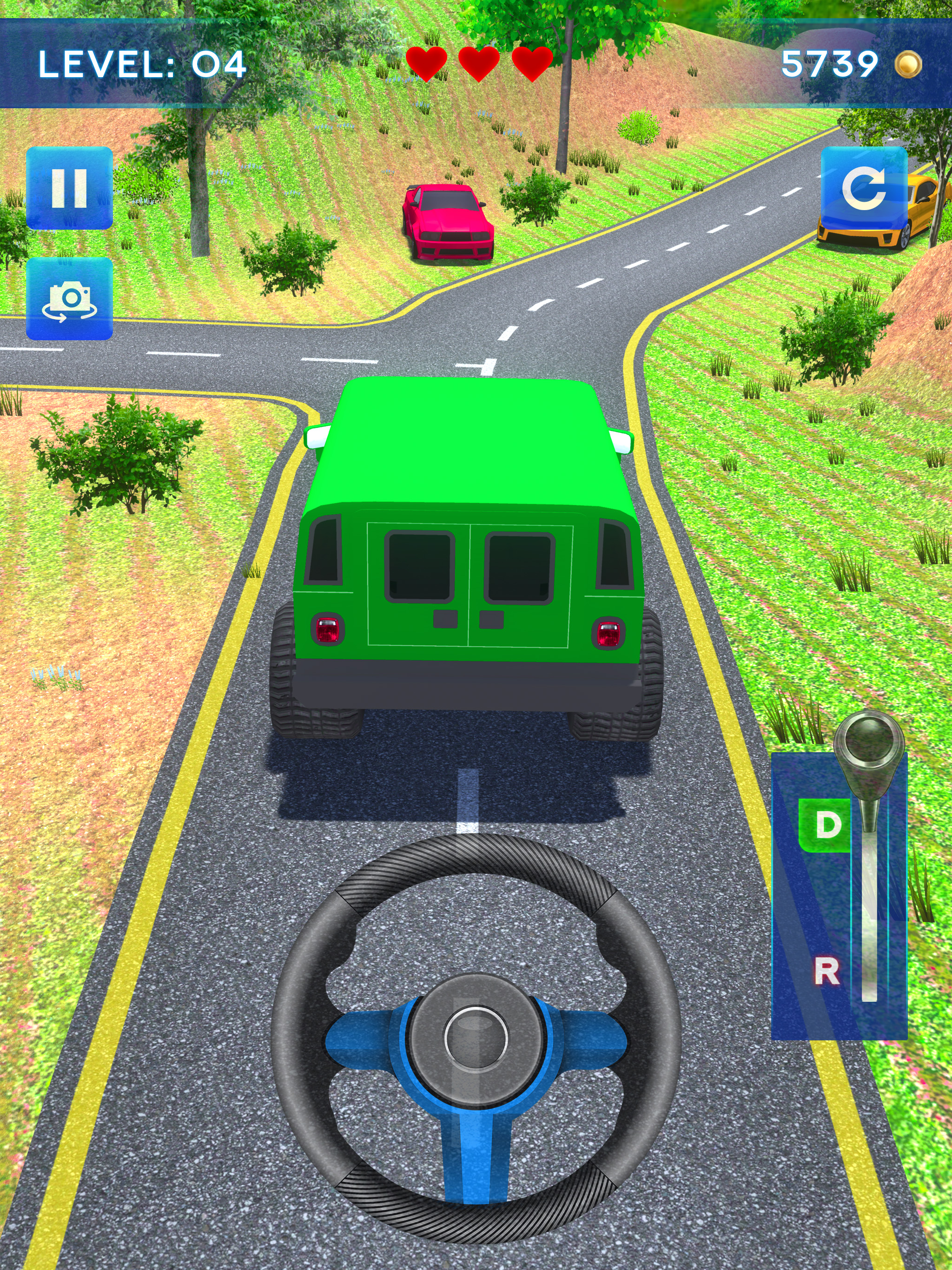 Hill Climb Car: Racing Game 3D