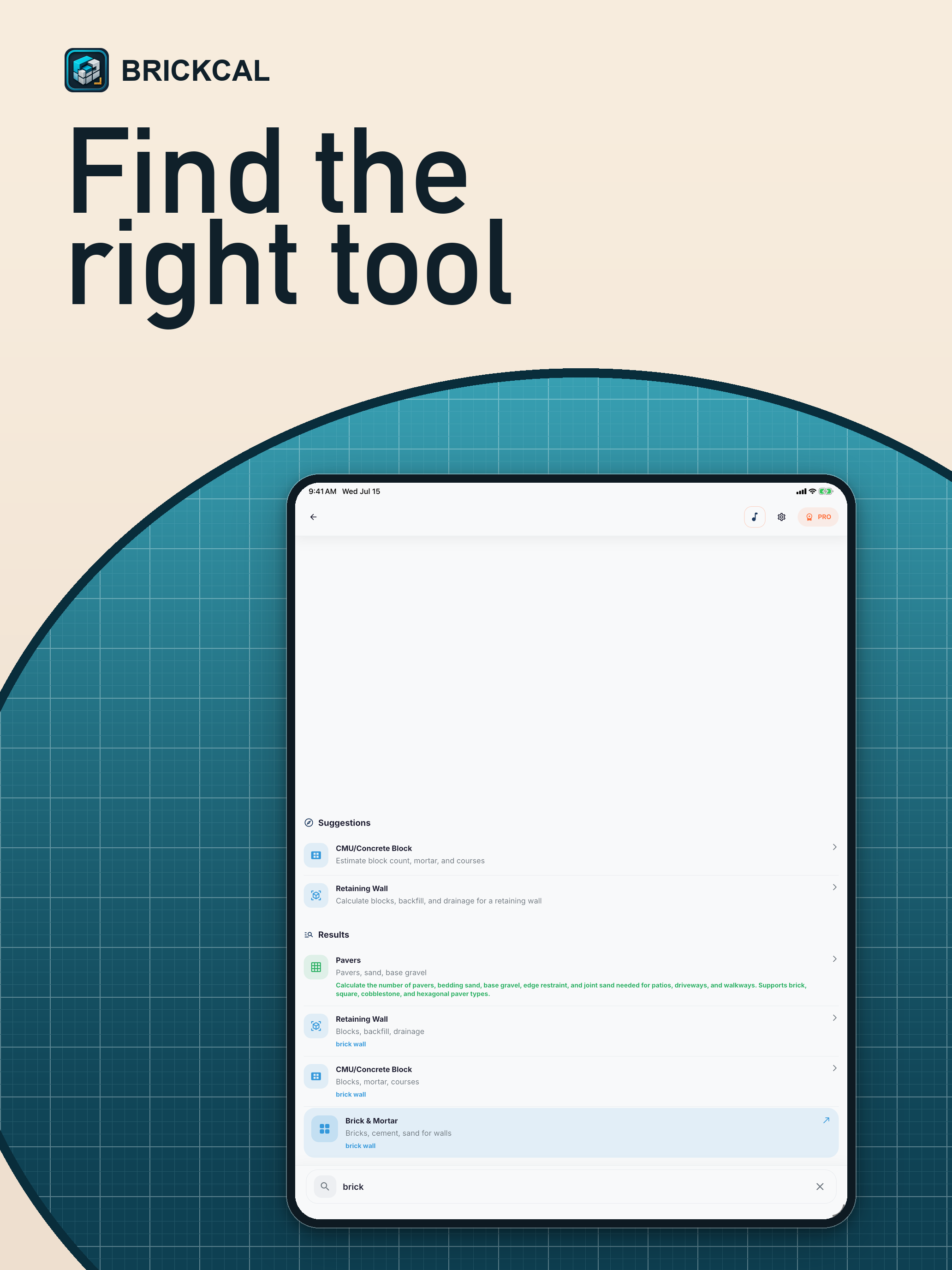 BrickCal Contractor Calculator screenshot 12