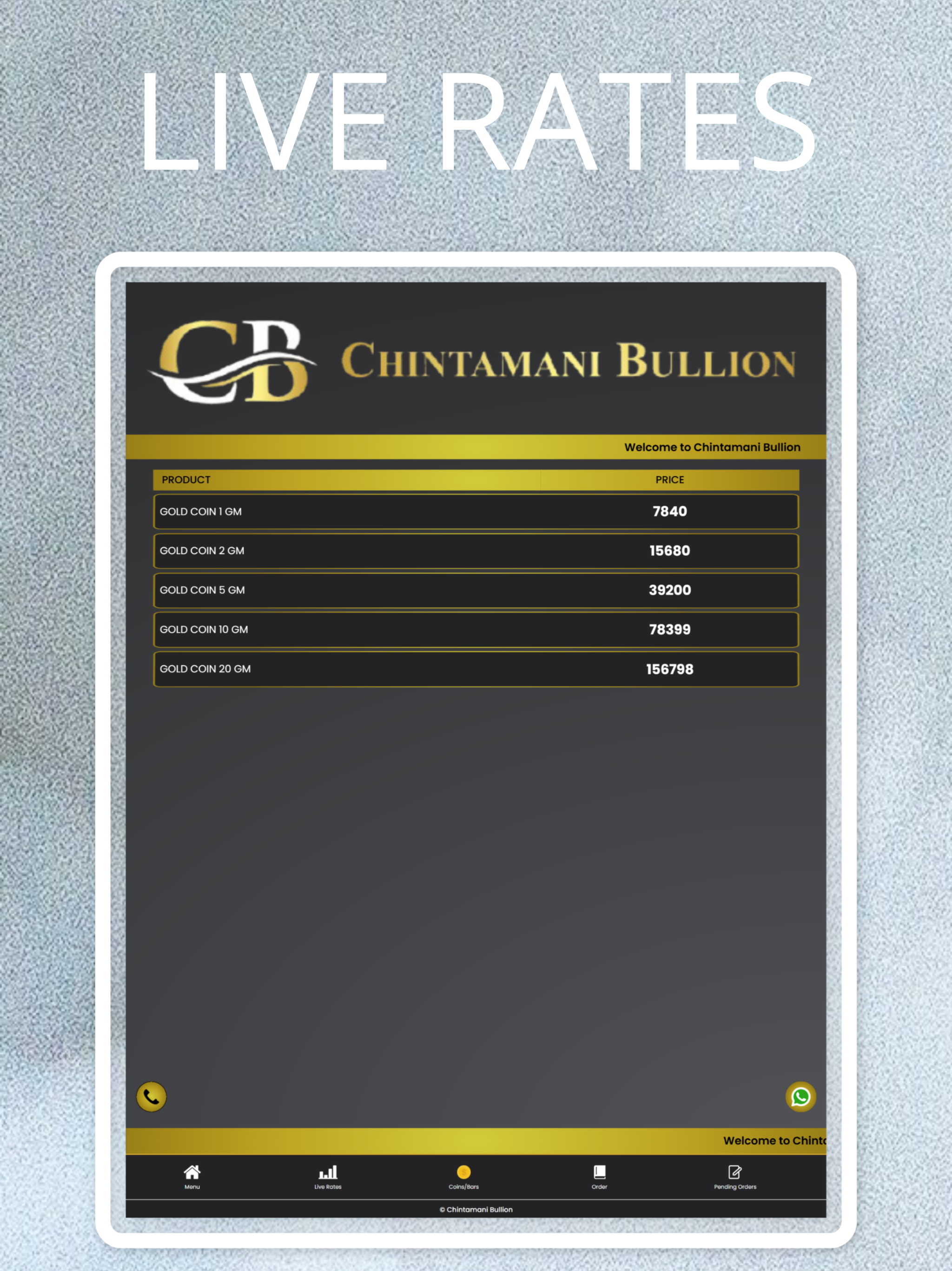 Chintamani Bullion screenshot 10