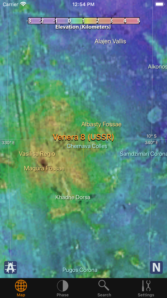 #5. Venus Atlas (iOS) 由: Julian James