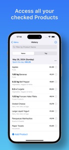 Groceries Tracker app screenshot #6 for iPhone