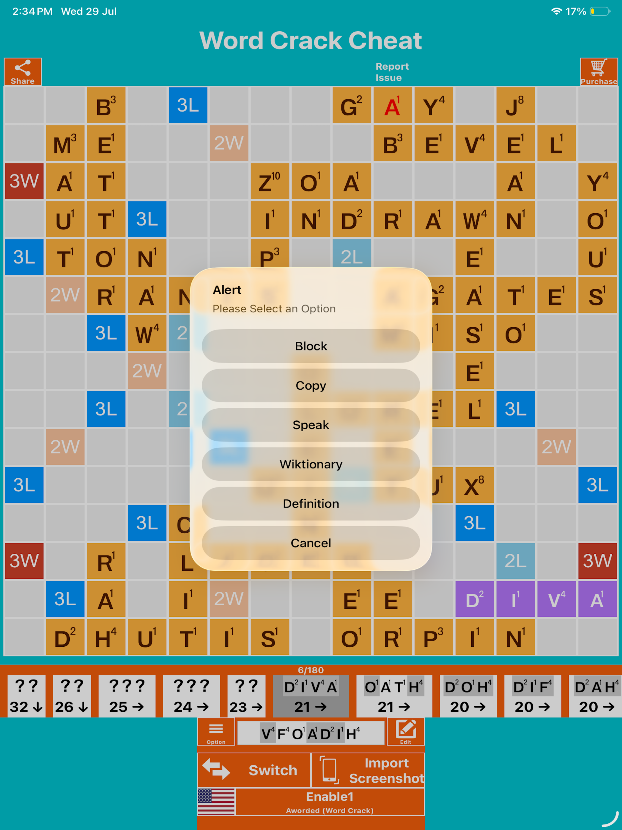 Word Crack Cheat & Solver screenshot 4