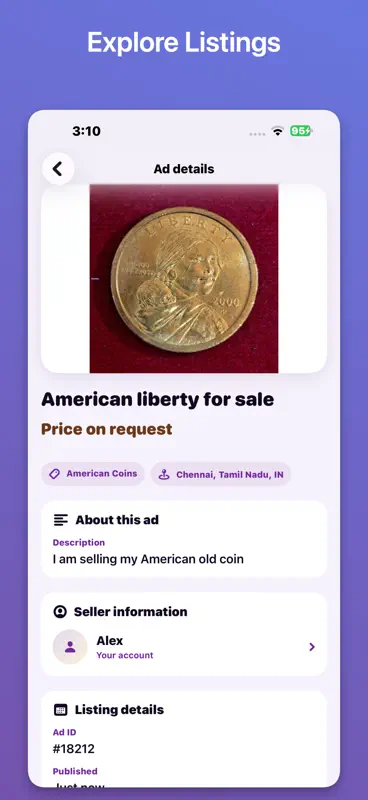 Hobbyclues: Sell old coins screenshot 5 of 6