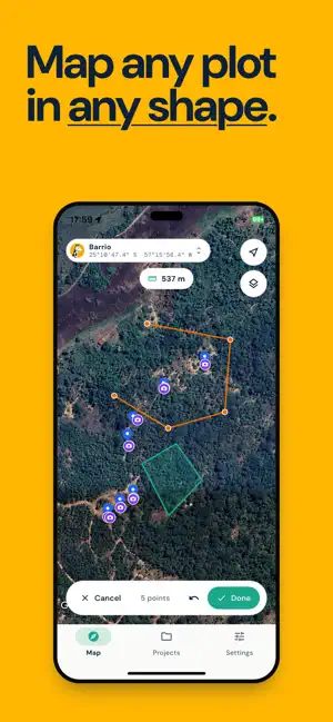 Landplot - GPS Field Mapping screenshot 1