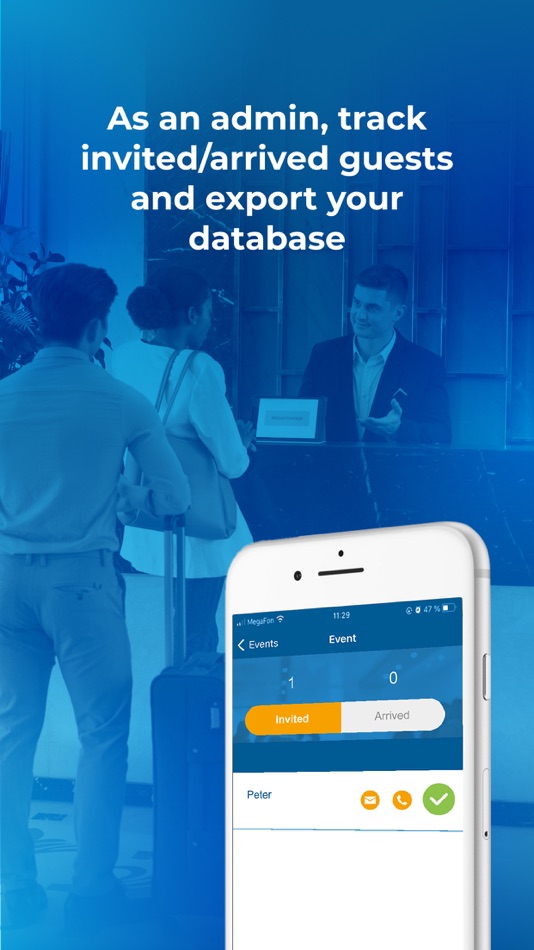 #4. Check In Guest Book App (iOS) Podle: Snappii