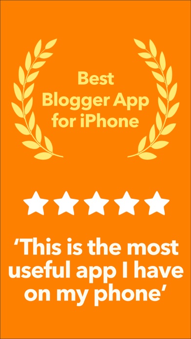 Screenshot #2 for Blogger for Google Blogspot