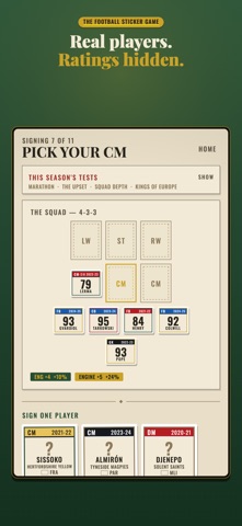 Road to Treble: Football Draft iPhone screenshot