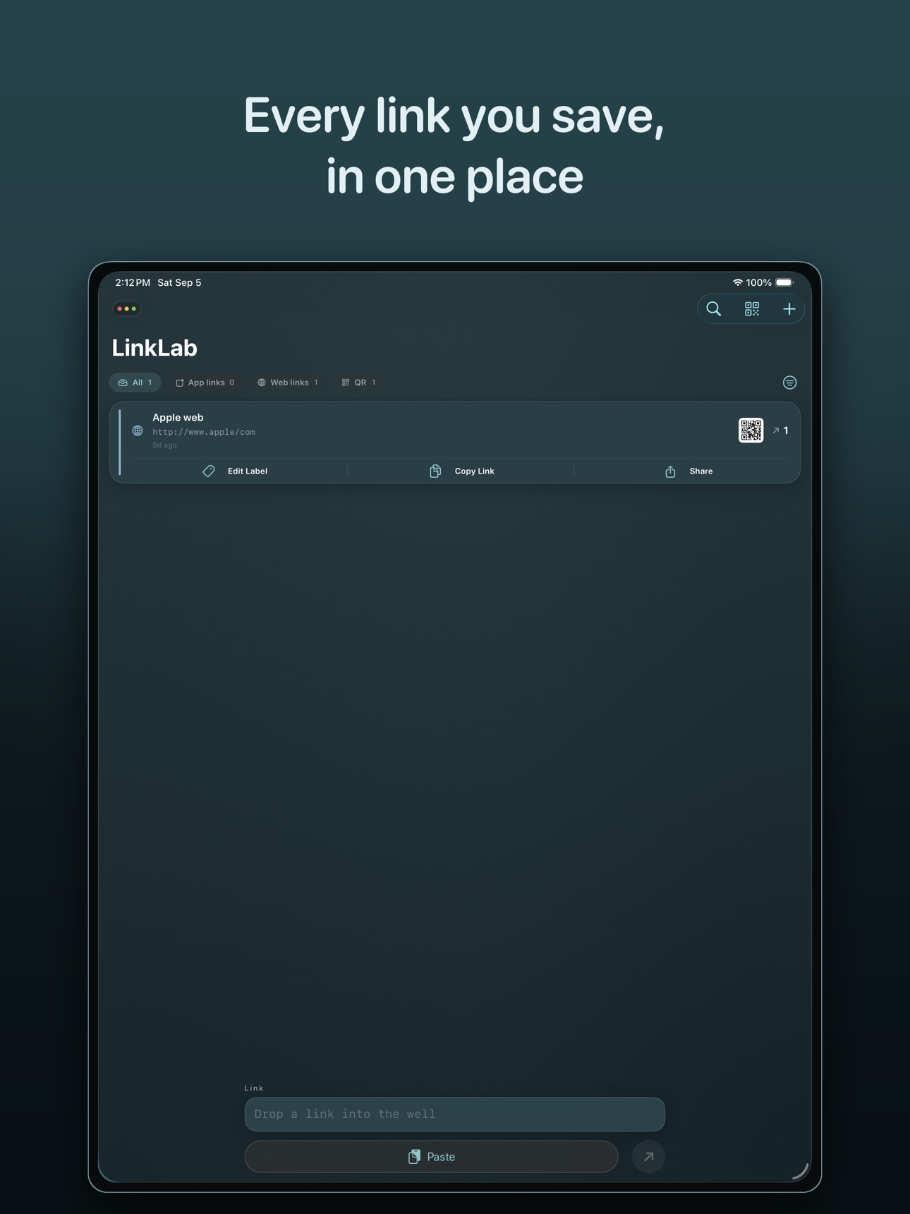 Screenshot 11 of LinkLab: Save, Share & QR Code