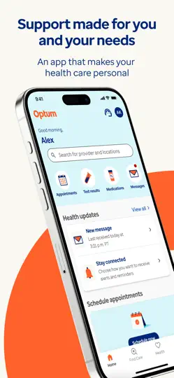 Optum iPhone Screenshot 2