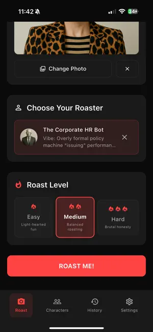 Roast Characters screenshot 2