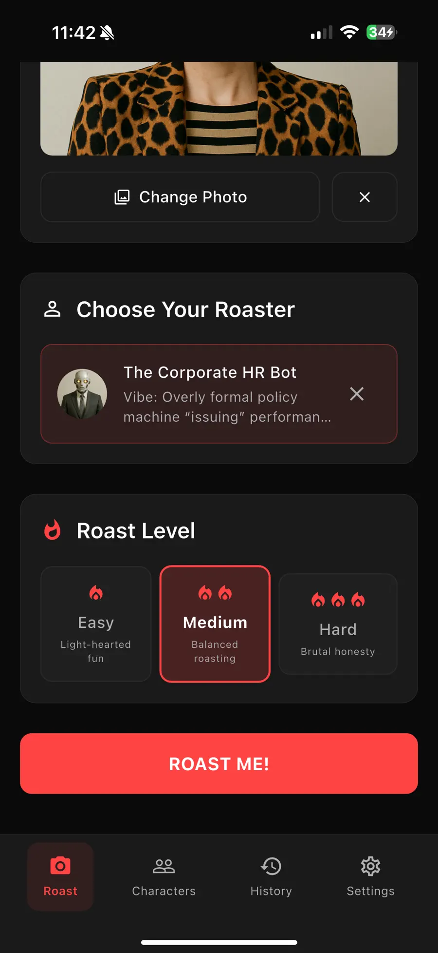 Roast Characters screenshot 2