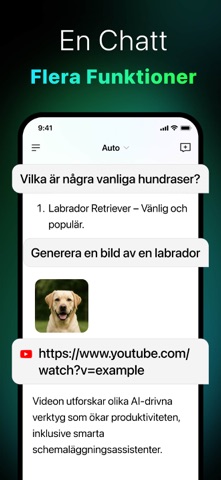 AI-chatbot och designassistent iPhone screenshot 4