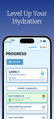Water Tracker - HydroHero Screenshot 2 of 7