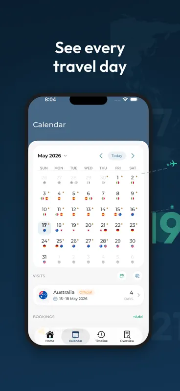 WanderDays: Travel Day Counter screenshot 4 of 10