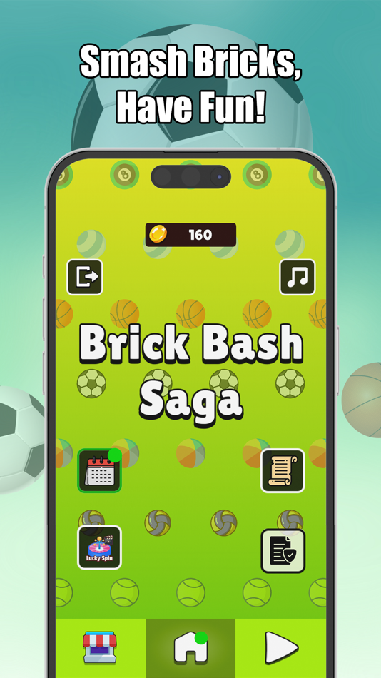 #1. Brick Bash Saga (iOS) 由: GECEN TEKNOLOJI YAZILIM BILISIM SANAYI VE TICARET LIMITED SIRKETI