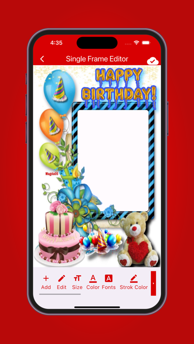 Love Frames Photo Editor Screenshot