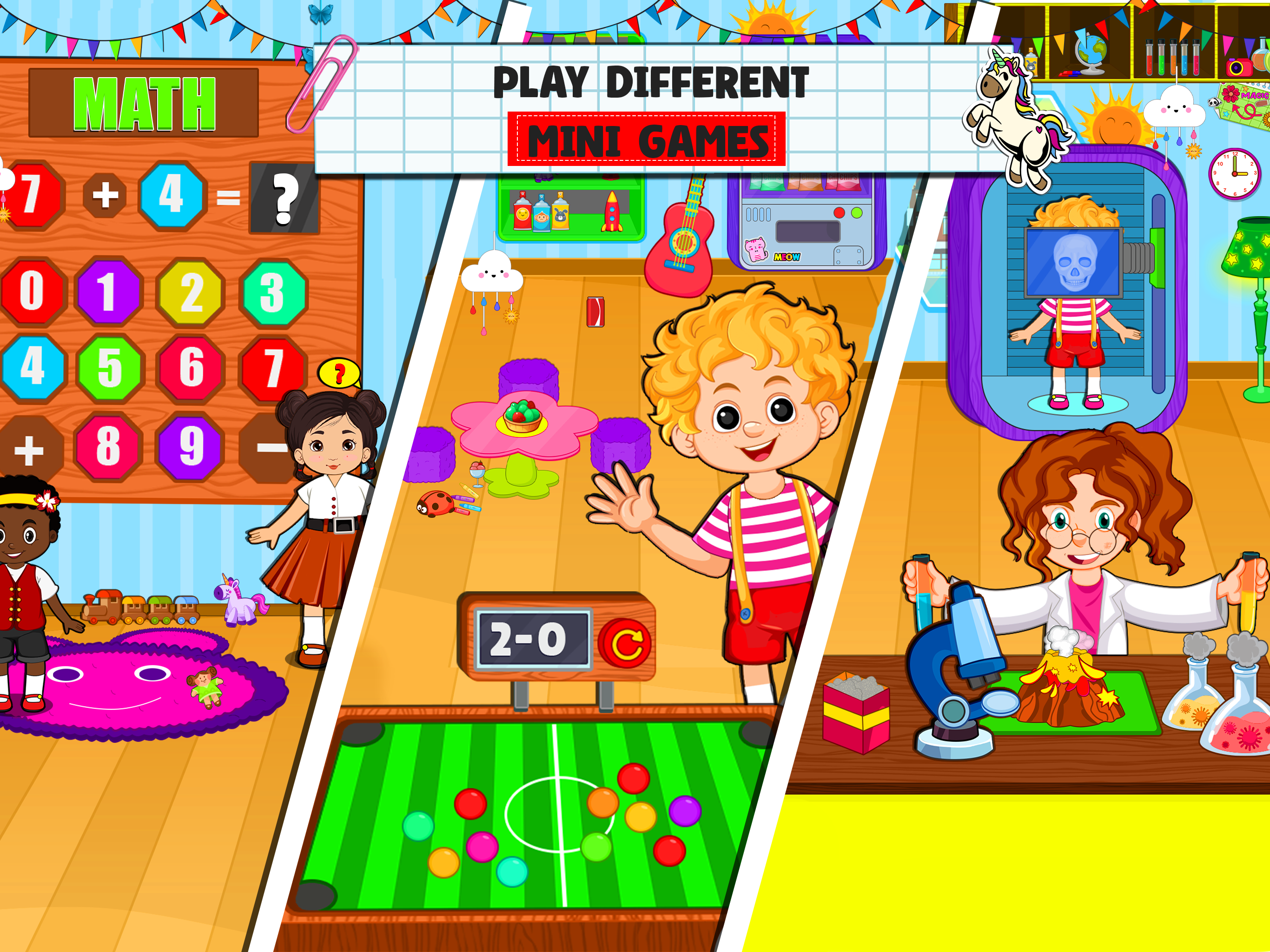Pretend School Life Fun Games