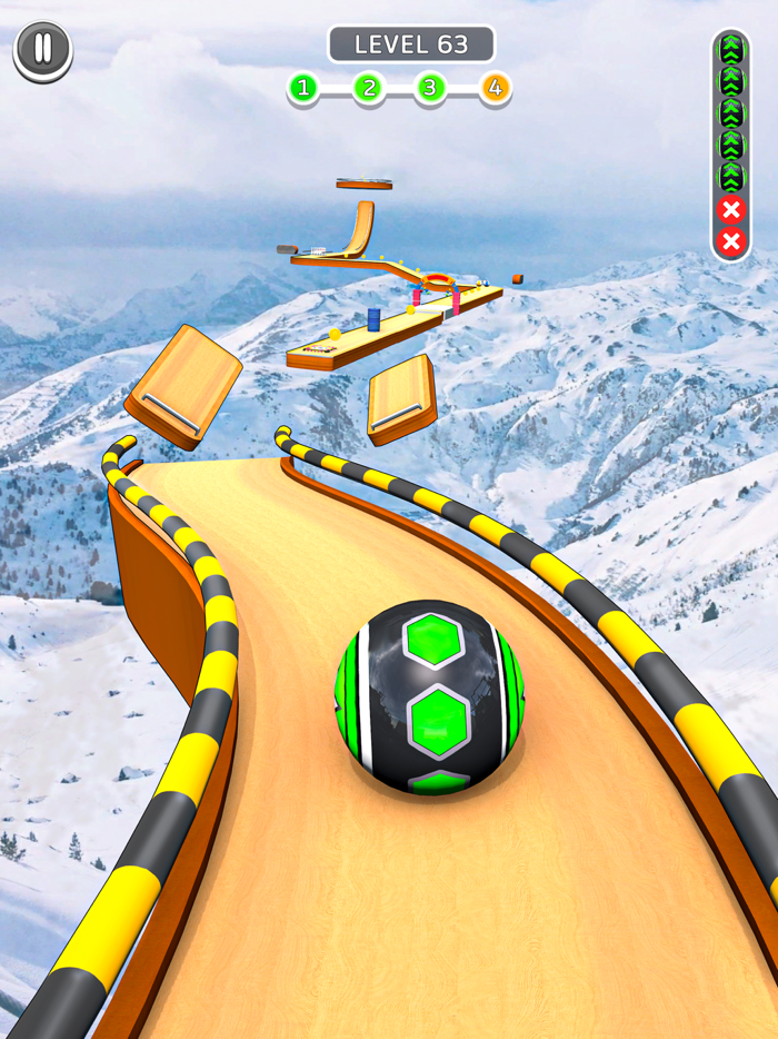 سباق الكرة 3D - ألعاب الكرة